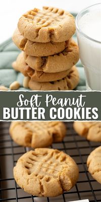 EASY SOFT PEANUT BUTTER COOKIES