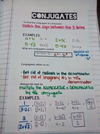 Conjugates INB Notes