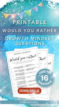 The Best Growth Mindset Would You Rather Game | KidMinds