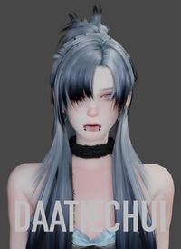 DAATIECHUI Hair 3 by DAATIECHUI - The Sims 4 Download - SimsFinds.com