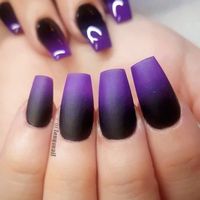 • Nail Design 컬러별네일 *보라색 라벤더네일 보라보라해~💜 (violet, purple nail) : 네이버 블로그