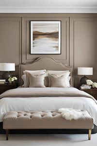 Discover Taupe and White Bedroom Ideas that blend elegance and modernity. Our bedroom décor suggestions and bedroom inspirations will guide you in creating a stylish, serene space. Perfect for anyone looking to refresh their bedroom with modern bedroom inspirations. Explore now!