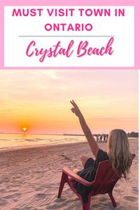 Crystal Beach is located in Fort Erie and should be on everyone's summer to do list. It is a beautiful and iconic beach town in Ontario that you should not miss.