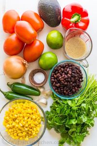 Cowboy Caviar Salsa / Texas Caviar Party Dip | NatashasKitchen.com Recipe