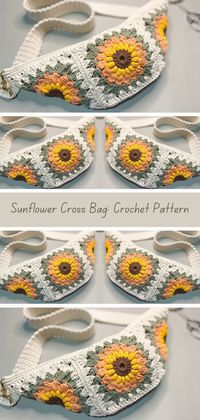 Carry the warmth of summer with you wherever you go with this sunflower cross bag crochet pattern. Perfect for crochet enthusiasts, this pattern guides you through creating a stylish and practical bag adorned with vibrant sunflowers. Follow along step by step to crochet this accessory that's perfect for adding a pop of color to your outfit while keeping your essentials organized.