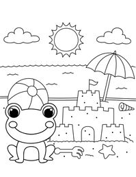 40 Summer Coloring Pages Summer PDF Coloring Summer - Etsy