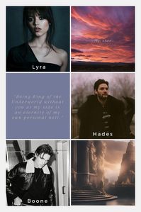 #TheGamesGodsPlay #Lyra #Hades #Boone #fancast #AbigailOwen #fanfiction