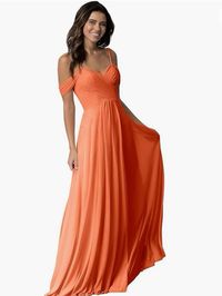 Orange Bridesmaids Dress $49-79