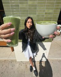 Hot or iced??? ₊✩‧₊˚౨ৎ˚₊✩‧₊ #matcha #matchalatte #matchalover #cafehopping #losangeles | Instagram