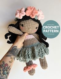 Kahula the Little Dancer Amigurumi Pattern, Crochet Doll Pattern Only - Etsy