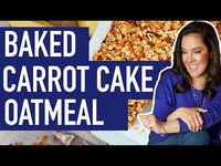 Step into my kitchen and let's make my incredible Baked Carrot Cake Oatmeal Bars together! I'm a big carrot cake fan, so I use lots of carrots in this recipe, but you can substitute sweet potatoes or zucchini and add in your favorite fruit, like apples, mangos, or cherries, in place of the pineapple. This recipe is loa