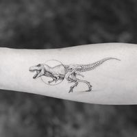 Dinosaur tattoo