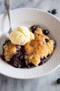 Old Fashioned Blueberry Cobbler - Tastes Better from Scratch