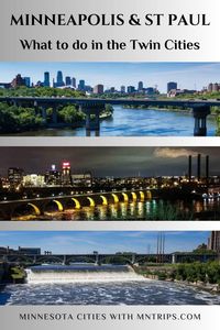 What to do in the Twin Cities - Minneapolis & St Paul. A semi-comprehensive list of things to do and see in Minneapolis and Saint Paul: museums, restaurants, biking, music, and more. #MNTrips #Minnesota #Travel #TwinCities #OnlyinMN #Citybreak #Museums