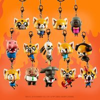 Collect and RAGE🔥 #Aggretsuko blind box keychains are now available at @kidrobot. Link in bio to shop.