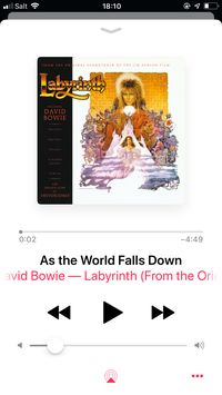 As the world falls down-David Bowie-Labyrinth