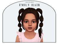 The Sims Resource - Emily Hair (Toddler)