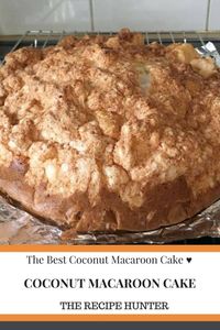 Rashida's Coconut Macaroon Cake ~ Esme Salon