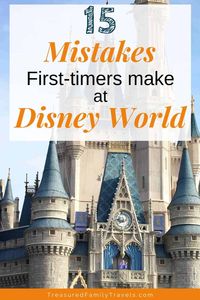 Don't make these Disney World mistakes! Here are tips and tricks for planning your best Disney vacation. Learn the secrets of what experienced people don't do as they plan their Disney trips. #DisneyTips #DisneyMistakes #DisneyWorld #DisneyVacation #FamilyTravel #Disney