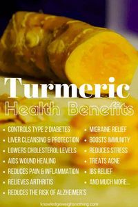 Turmeric health benefits #HowDoesAHealthyNutritionHelp