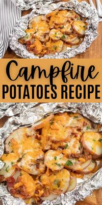 Campfire Potatoes Recipe - Eating on a Dime