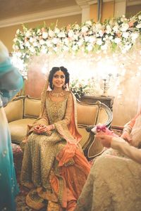 Love everything about this Pakistani bride! | Photo by Ali Khurshid