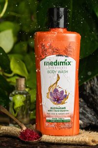 Treat your skin to the goodness of Kumkumadi and Natural Glycerine with Medimix. These herbs help you cleanse your skin and keep it young, healthy, and radiant every day. Try it today. #Medimix #Ayurveda #Bodywash #Bath #Skin #GetSkinFitWithFastActingAyurveda #NaturalProtection #FreshSkin #GlowingSkin #SkincareRoutines #SkincareCommunity