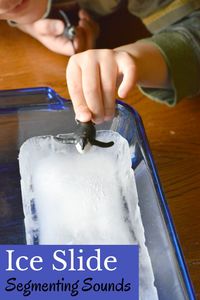 Ice Slide Segmenting Activity