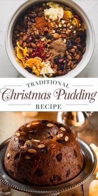 Bring a touch of old-fashioned tradition to your holiday table with this classic Christmas pudding. Packed with dried fruits, nuts, and warm spices, this rich and flavorful dessert is steamed to perfection. A splash of brandy or rum adds the festive flair that makes Christmas pudding so iconic. Make it ahead of time to let the flavors really come together, and don’t forget the dramatic lighting before serving! #ChristmasPudding #TraditionalDesserts #HolidayRecipes #SteamedPudding