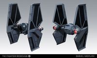 ArtStation - TIE Fighter redesign Focal Point School contest