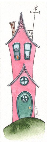 Bookmark: Little Pink House - Etsy Canada