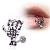 Skeleton Hand Lip Bars