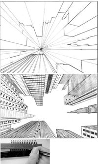 Draw Pattern – tutorial city in perspective 2 by ~lamorghana on deviantART…