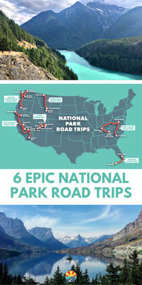 Come check out these 6 National Park Road Trips to add to your Summer Bucket List destinations! From mountains to rainforests and the ocean there are so many great USA road trip ideas to see our amazing US National Parks! National Parks USA | National Parks Travel | USA Travel Destinations