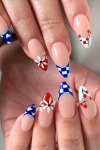 Show off your patriotic spirit with stunning Fourth of July nail art ideas and the most beautiful July nails to elevate your summer style.