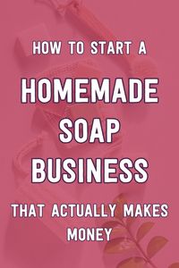 Do you love soap making but you're unsure how to start selling your soap beyong friends and family? Would you like to start homemade soap making business and sell on Shopify, Etsy and wholesale? Then look no further! Check out everything you need to know about on starting a homemade soap business and create your own homemade soap business plan!