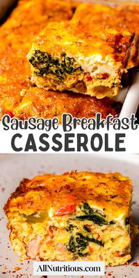 Start your day with delicious breakfast casserole. This is one of keto casserole ideas you can have every day on a low carb diet for a healthy breakfast. It is filling, satisfying and nutritious. The perfect high protein breakfast idea that you didn't know you needed.