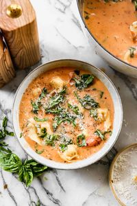 Creamy Tortellini Soup - Tastes Better From Scratch