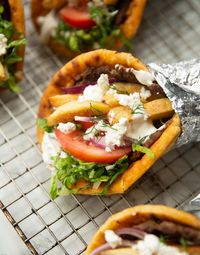 Ground Beef Gyros (Smash Gyros!)