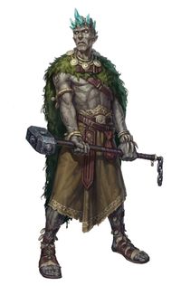 Stone Giant Leader Elder - Pathfinder PFRPG DND D&D d20 fantasy