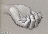 Image detail for -... : Black and white charcoal rendered drawing - Matthew James Taylor