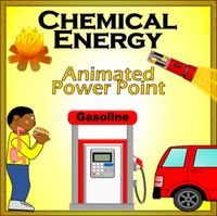 This is a 15 slide power point with excellent animations that will truly help your students understand the concept of chemical energy! This lesson addresses the question: How can chemical energy create motion or cause change? Your students will build important knowledge about chemical energy and learn how the stored bonds in atoms can create a chemical reaction that provides energy in a variety of ways! The powerpoint also shows great examples of energy transformation from stored chemical energy