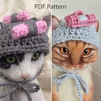 Crochet Cat Hat Pattern Beginner Friendly Crochet Pattern for | Etsy