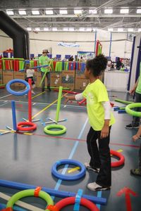 Oodles of Fun with Pool Noodles. A "how-to" blog to create fun movement games for kids! #BLENDCentralMN