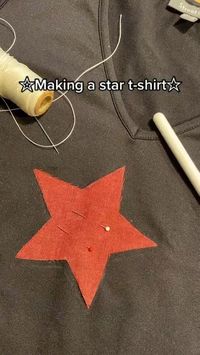 Fall diy fall inspo crochet crafts  Star startshirt aesthetic fashion cute Y2K shirt top simple fall crafts pumpkin crochet