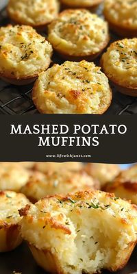 Mashed Potato Muffins Are you trying to cut down your calories but still crave yummy food? Do you want to know about some easy and new potato recipes