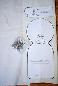 Quaint and Quirky: Rag Doll Tutorial - Body