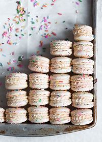 Cake Batter Macarons