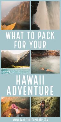 Kauai Camping: What To Pack For Your Hawaii Vacation.  Ready to head to Hawaii? How about a camping trip to Kauai? In this post I help you know everything that you need to pack for your camping trip on Kauai. Kauai is such an amazing island and camping is a great way to connect with nature and escape the tourists. Your Kauai camping trip will go smoothly with this expert list of everything you need to bring.