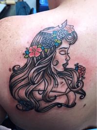 Princess Aurora Tattoo Design Images (Princess Aurora Ink Design Ideas)